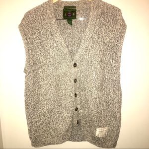 Vintage Original Abercrombie Gray sweater vest L